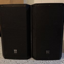 Electro Voice ZLX Ev Speakers 12 Inch PAIR