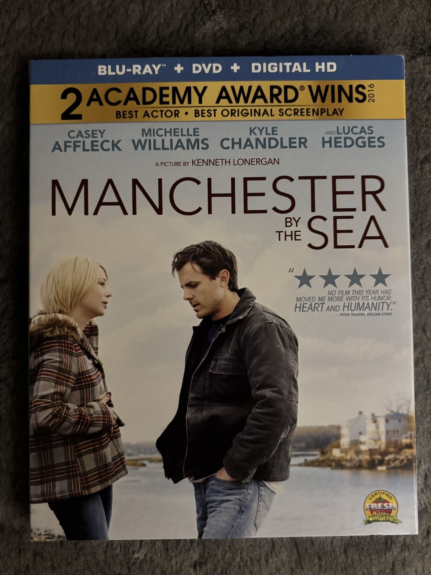 Manchester By The Sea Sealed Blu Ray W/ Slipcover