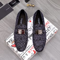 Dolce Gabbana Leather Shoes New 