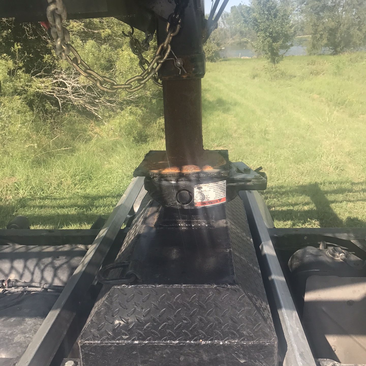 5th wheel Junior hitch Custom High-Rise Platform