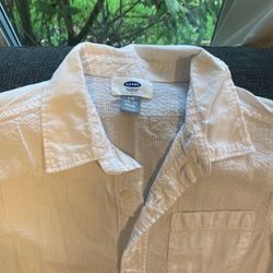 Size 10-12 boys short-sleeve dress shirt