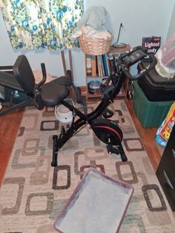 Pleny Folding Stationary Exercise Bike