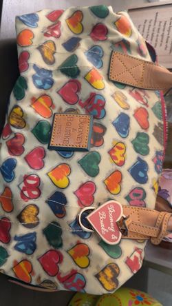 Dooney & Bourke Heart Print Tote Bag + 2other styles