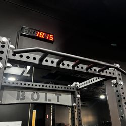 Bolt Squat Rack with Landmine Connector – Heavy-Duty & Ready to Train!