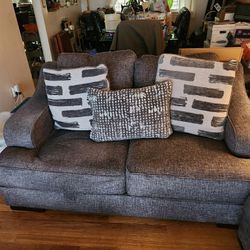 Three-piece couch/chair/loveseat set! Like new!