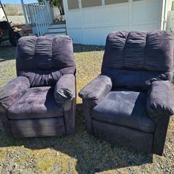 FREE..!!  Two Recliners 