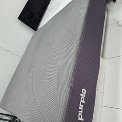 King Sizes Mattress And Box Spring Purple 