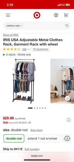 Clothing racks