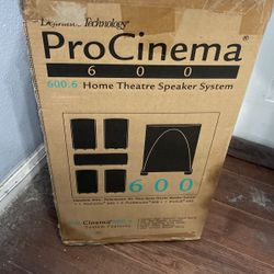 New Definitive Technology Pro Cinema 600