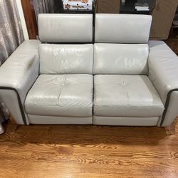 Leather Automatic Sofa With Leg Support