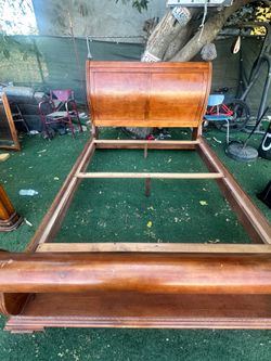 Queen sized bed