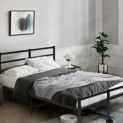 Bed Frame Soft Mattress Hard Board 