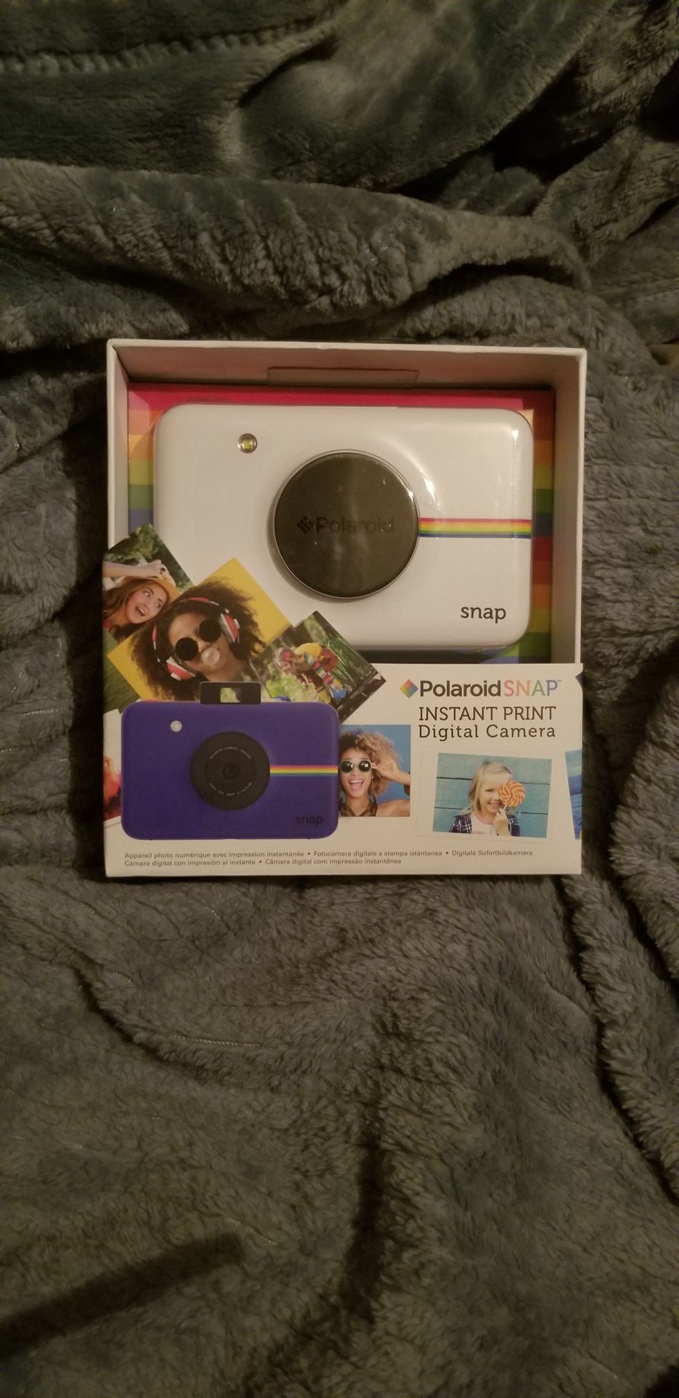 Polaroid - Snap 10.0-Megapixel Digital Camera - White