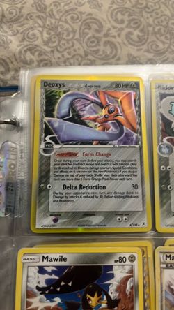 Deoxys Pokémon card 2006