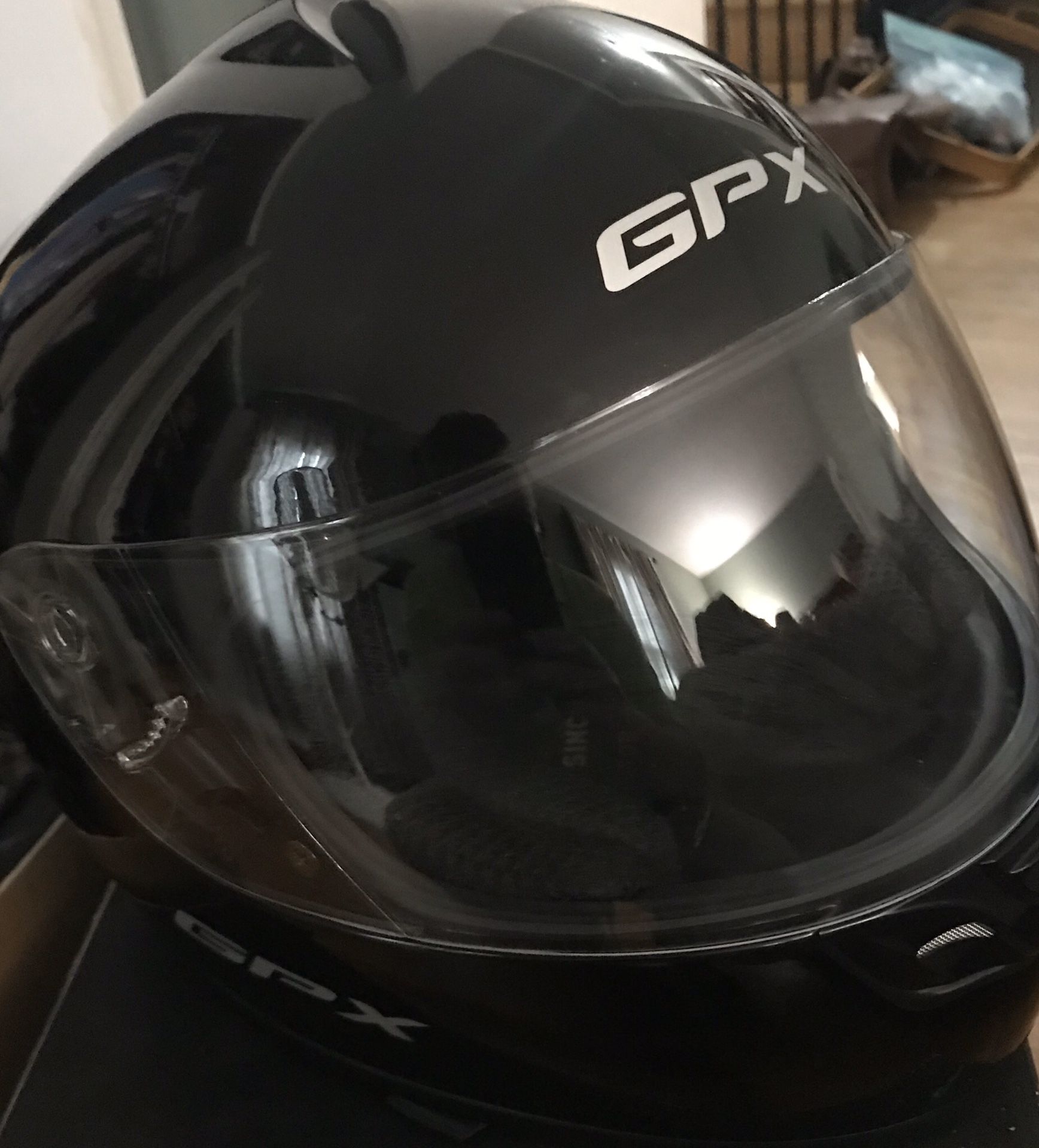 GPX Full Face Motorcycle Helmet