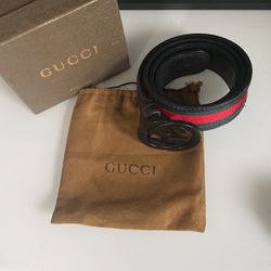 Gucci Belt ( Red & Black )
