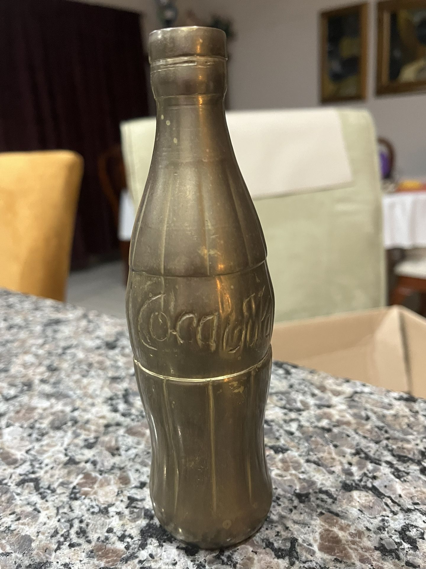 Brass Coca Cola Bottle Collectible 