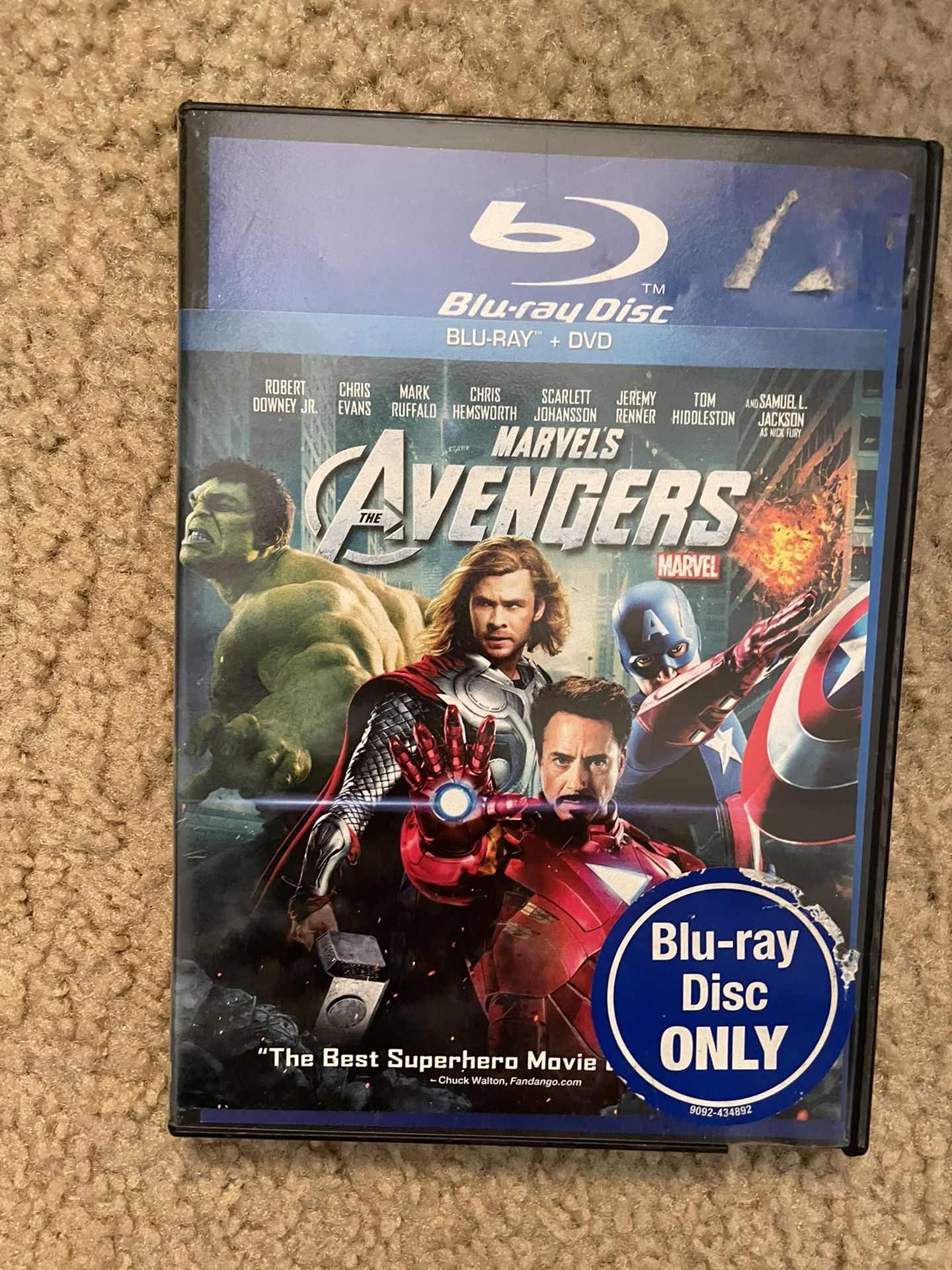 The Avengers DVD