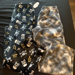 Boys Fleece PJ Pants Size 14-16 Husky