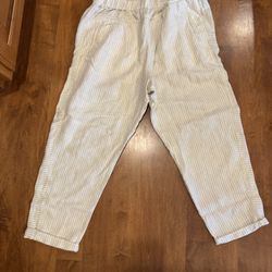 Woman’s Hei Hei By anthopologie Beach Linen Pants Shipping Available 