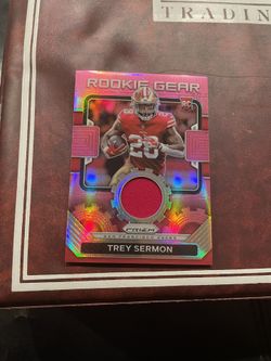 Trey Sermon Rookie Card
