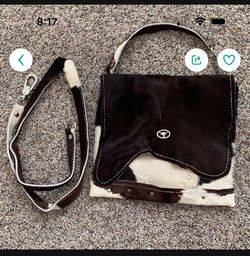 Cowhide Purse
