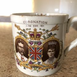 Queen Marry And King George Coffee Mug