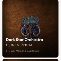 Dark Star  Orchestra Tickets