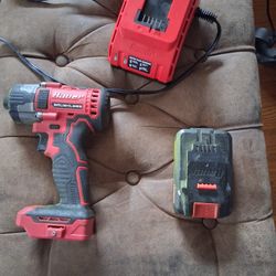 Bauer drill with battery and charger