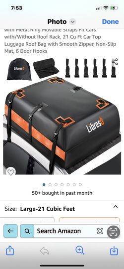 Car Rooftop Cargo Carrier
