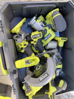 New ryobi set