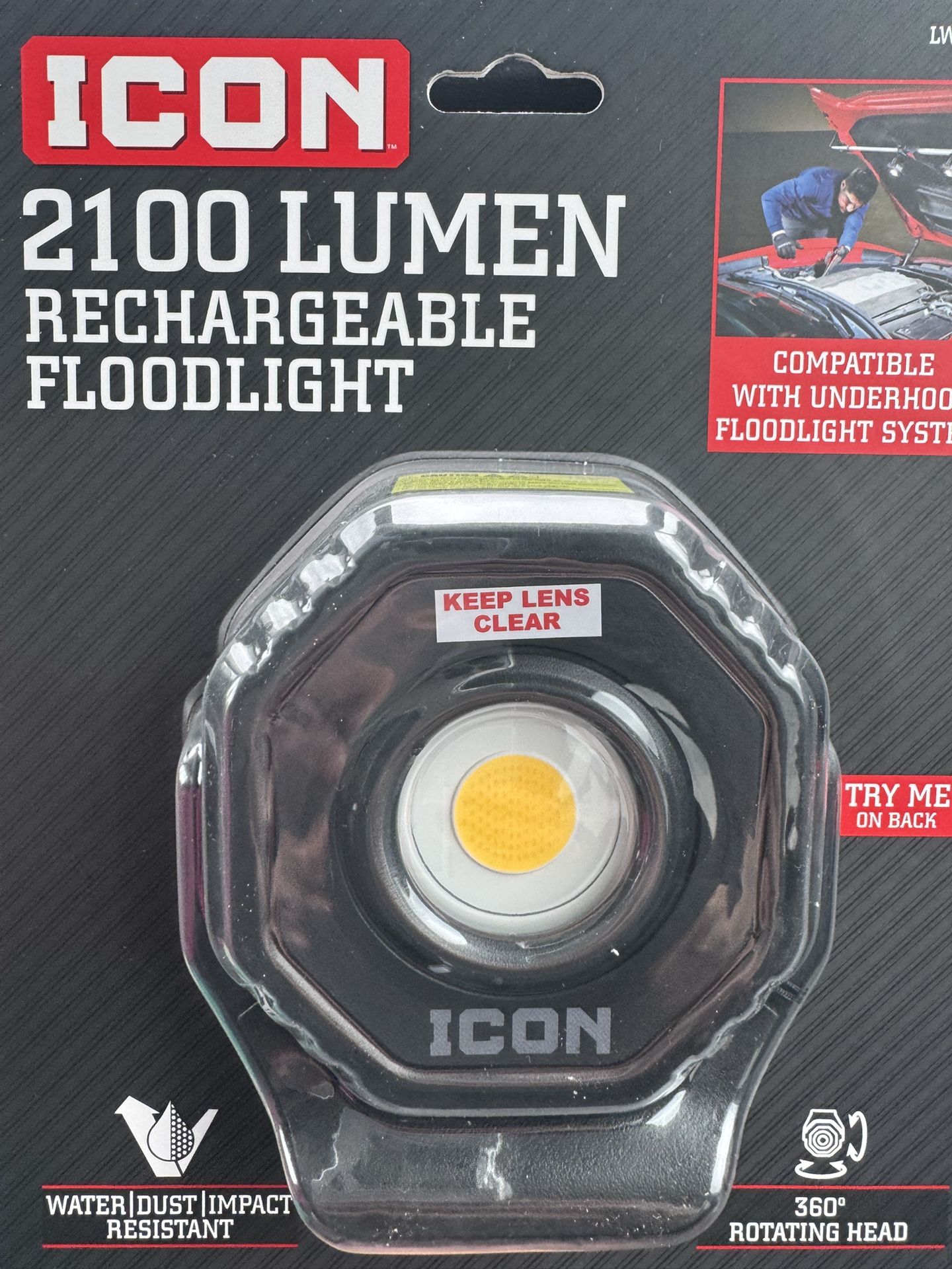 Icon 2100 Lumen Rechargeable Light