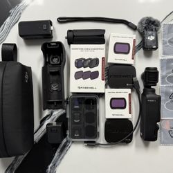 DJI OSMO POCKET 3 creator combo, FREEWELL Filters.