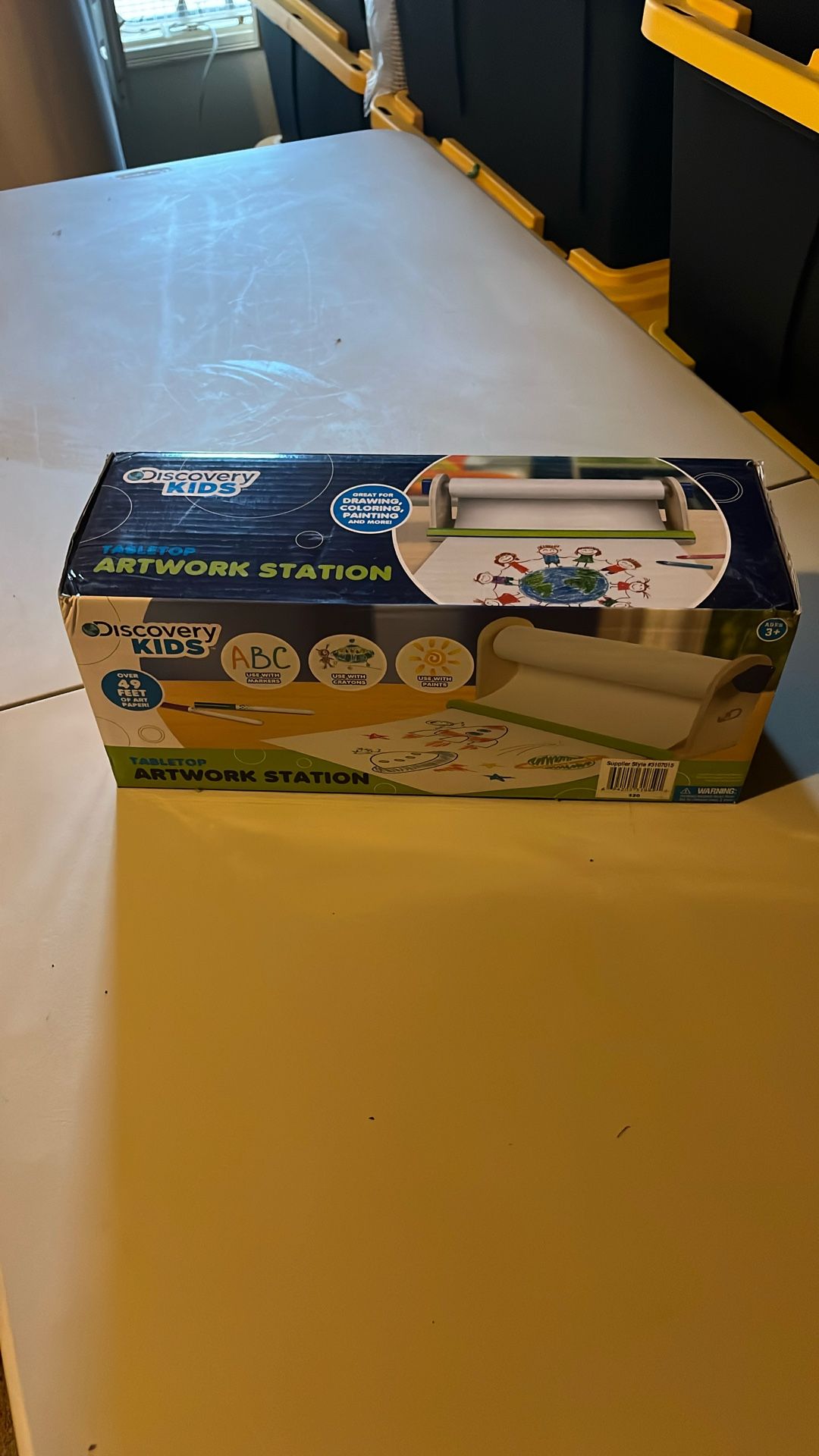 Discovery Kids Artwork Station Paper Dispenser