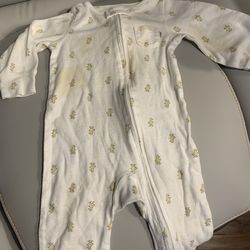 Baby zipper pajamas