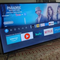 FIRE  TV  55"  4K  SMART  LED  FULL UHD  HDR10  DOLBY  VISION♦️♦️ ( NEGOTIABLE )♦️↔️  FREE  DELIVERY♦️♦️