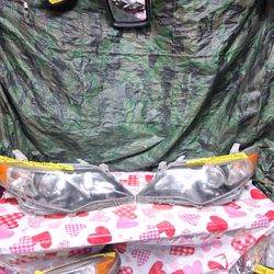 2012-14 Toyota Camry Only Left Headlight Black