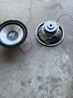 600 Watt, 12 inch speakers