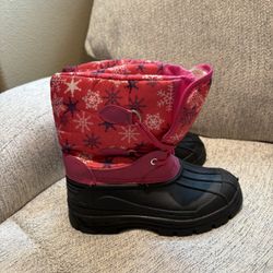 Girls Snow Boots Size 3y 