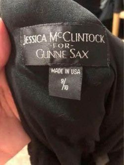 Size 9/10 Jessica McClintock sparkly muted leopard print dress Thumbnail