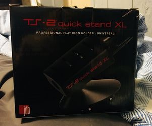 Size:Large The TS-2 Professional Flat Iron Quick Stand is a styling iron storage dock providing easy accessibility while styling your hair.