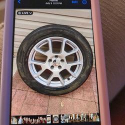 2019 Jeep Renegade 3 Tires With Wheels 