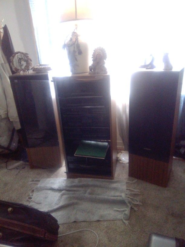 Stereo System. 1980's KENWOOD