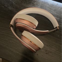 Rose Gold Beats Headphones 