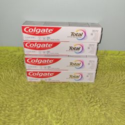 4 Colgate Toothpaste 5.1oz Clean Mint Paste
