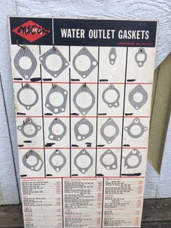 Vintage Auto Gasket Display