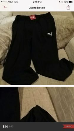 New Puma Joggers