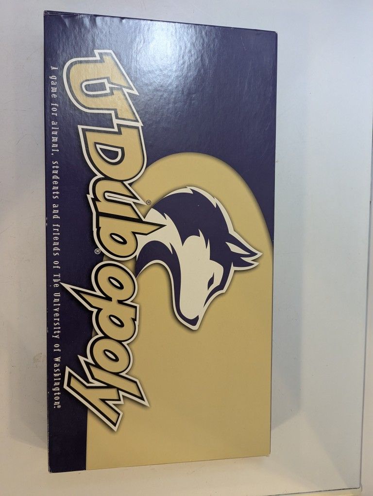 UDubopoly Monopoly Game Washington Huskies