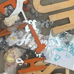 Huge Lot Of Craft Letter And Stencils 