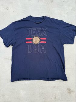 Navy blue Team USA cotton tee size XL See measurements